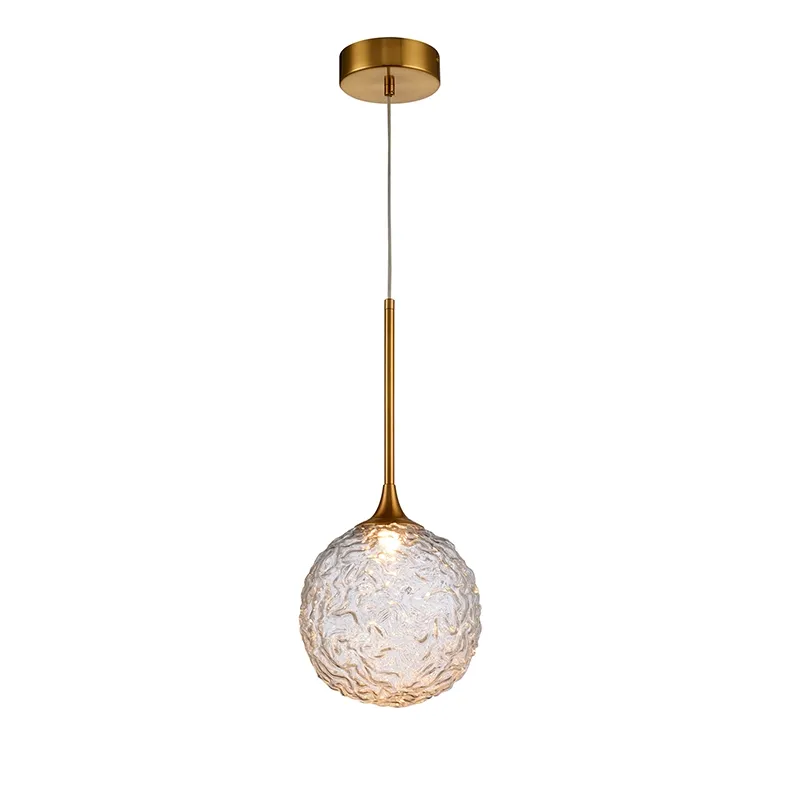Pieni yhden lasipallon led-riipus